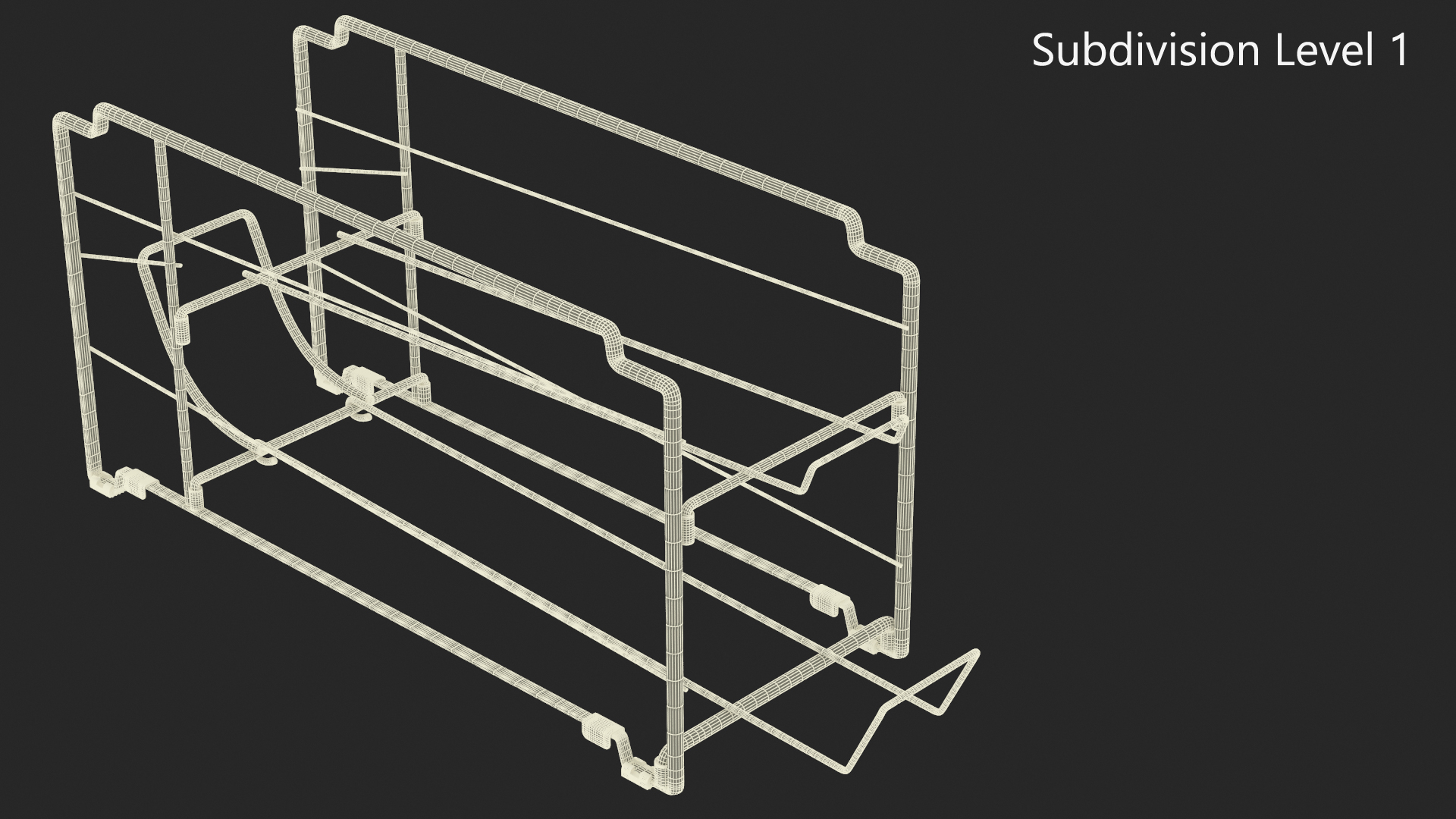 Cola Can Organizer Steel 3D model