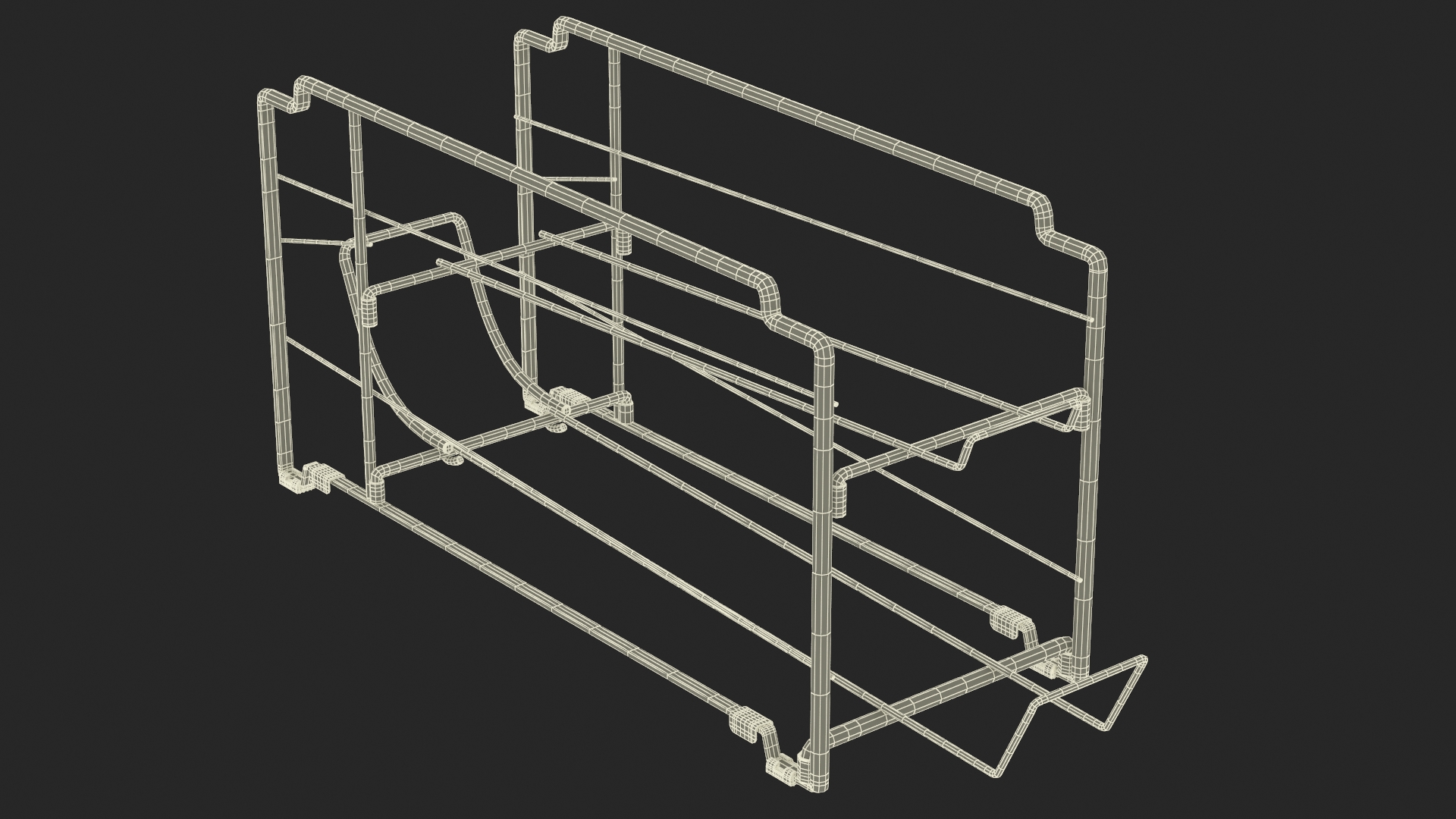 Cola Can Organizer Steel 3D model