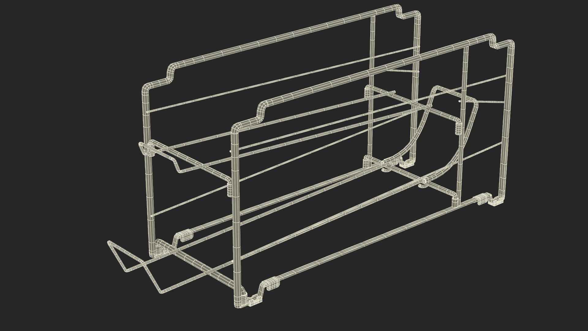 Cola Can Organizer Steel 3D model