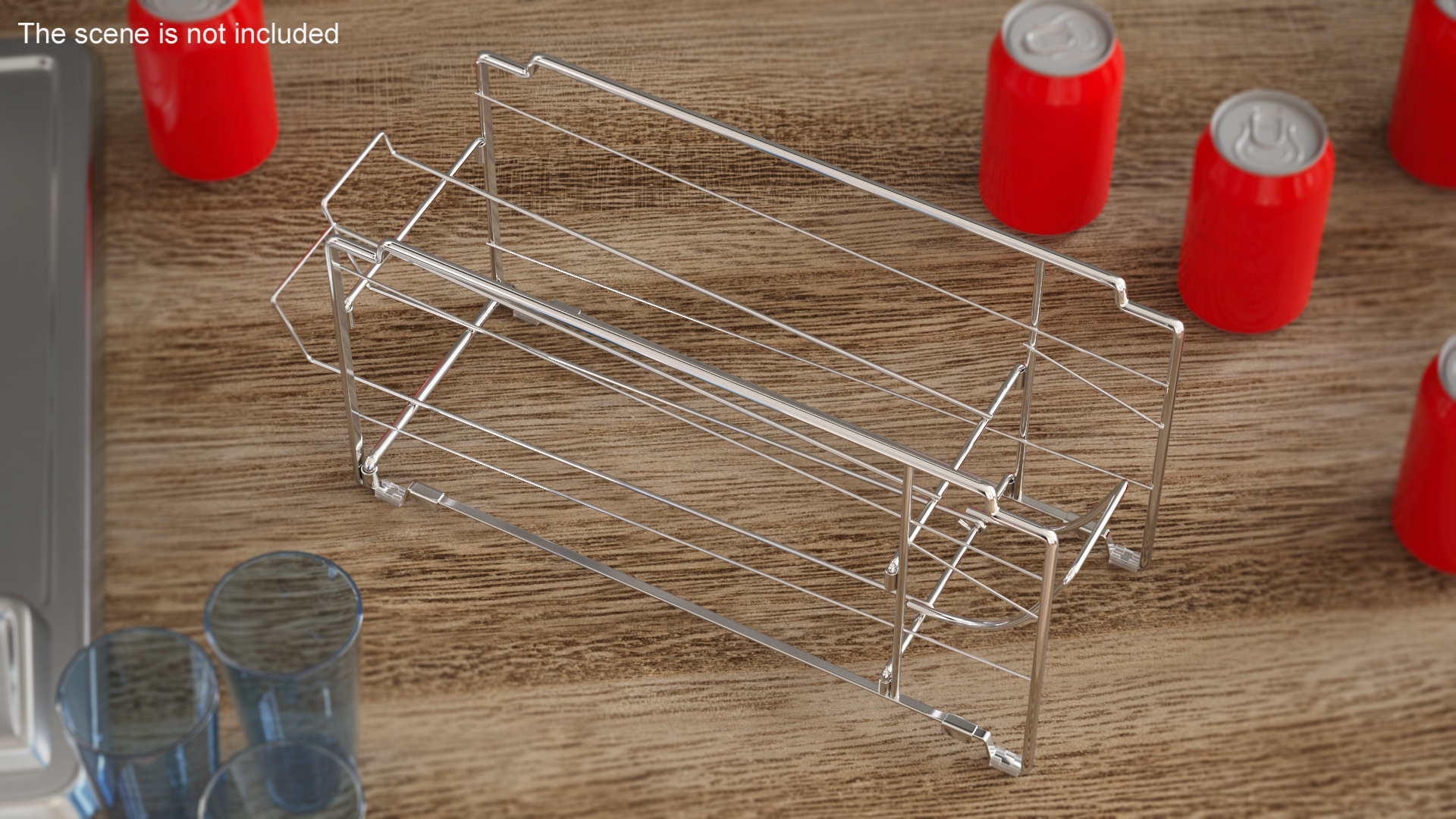 Cola Can Organizer Steel 3D model