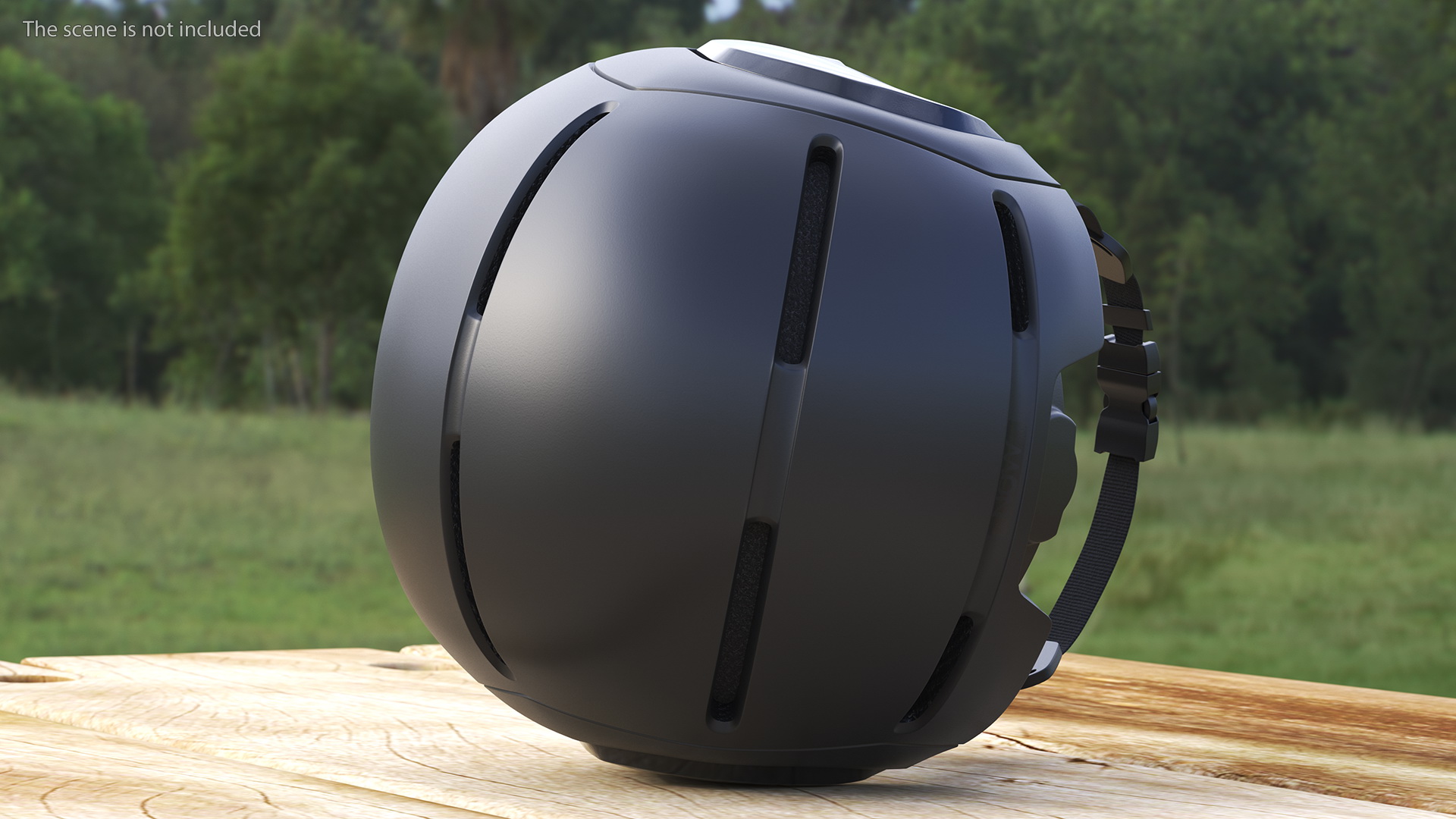 3D model Helmet Black Generic