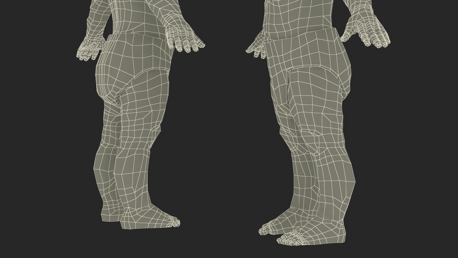 3D Baby in Summer Strolling Clothes Rigged for Maya model