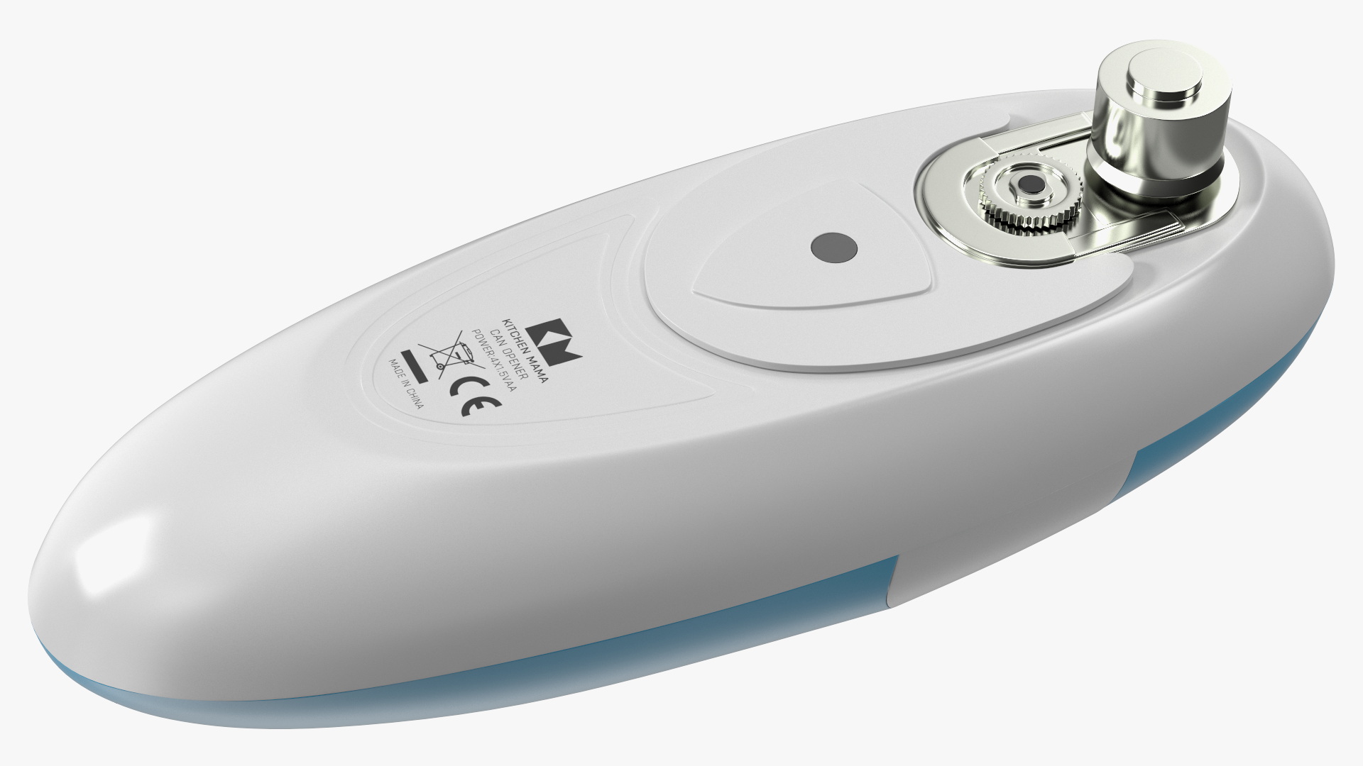 3D Cordless Electric Can Opener Kitchen Mama Blue
