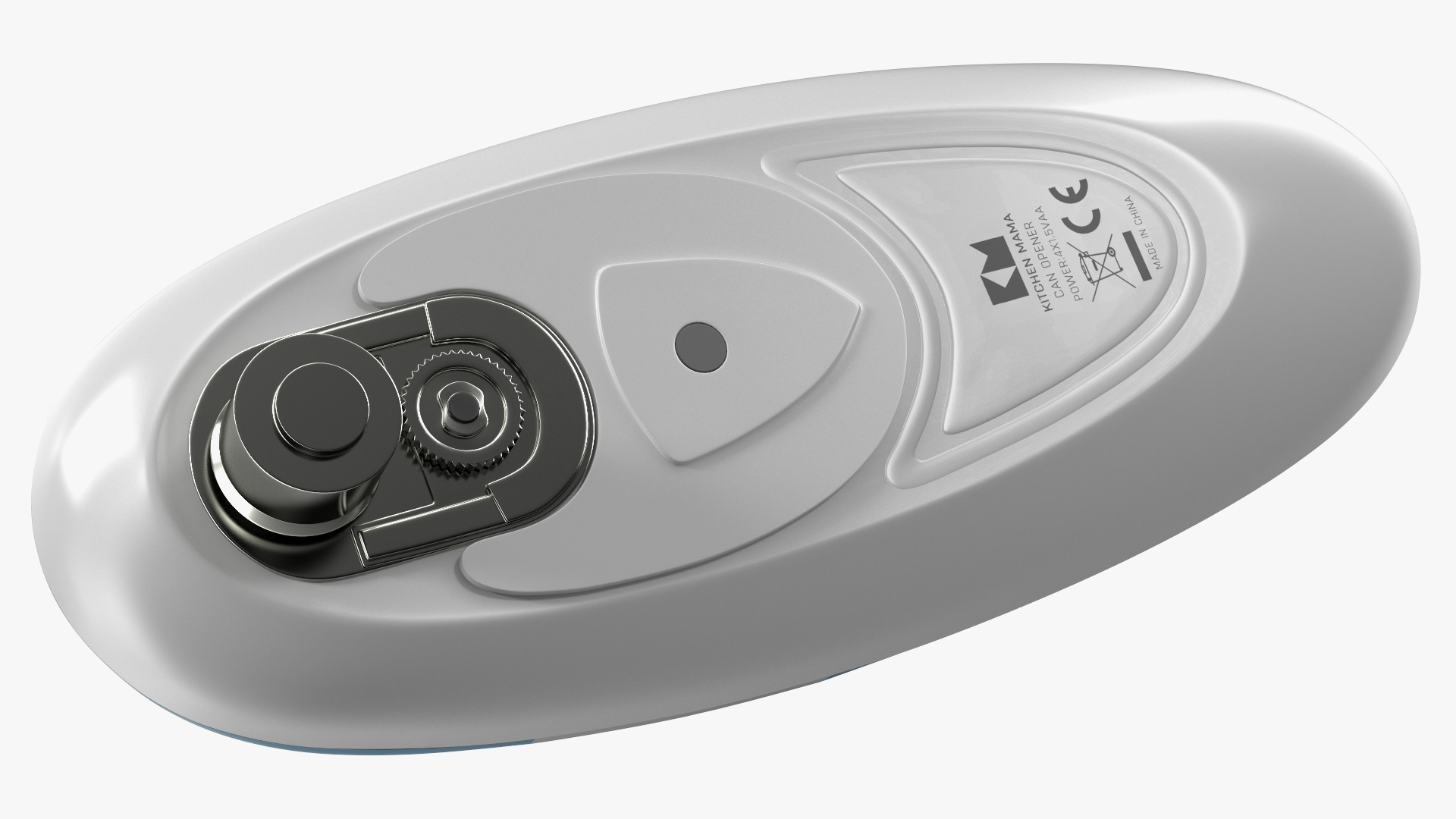 3D Cordless Electric Can Opener Kitchen Mama Blue