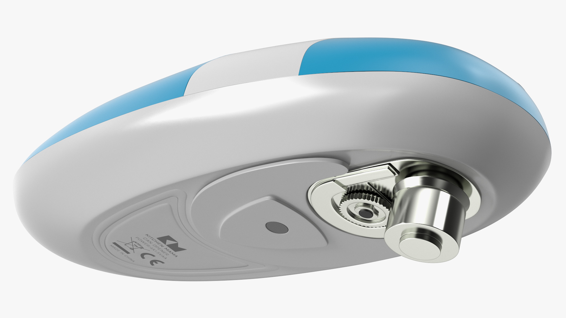 3D Cordless Electric Can Opener Kitchen Mama Blue