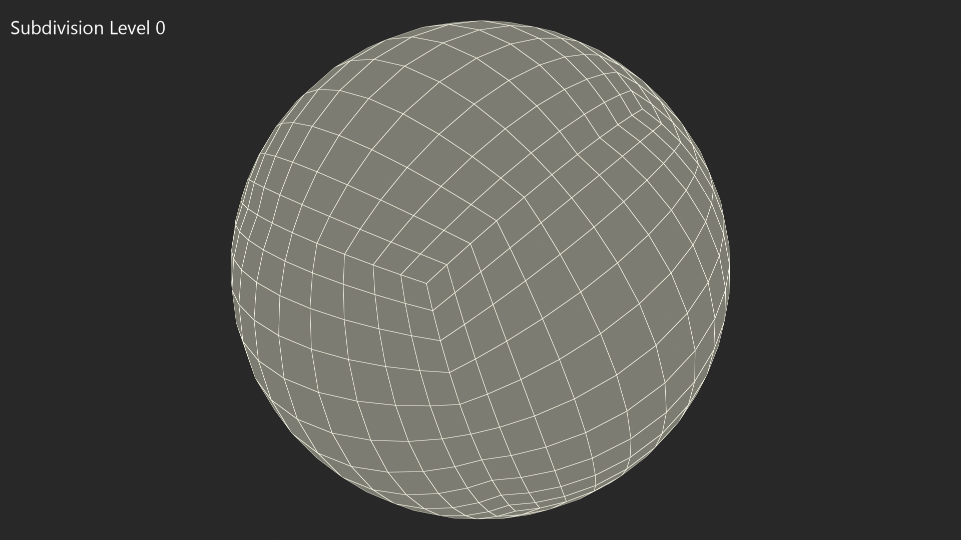 3D model Soap Bubble Burst Stage 1