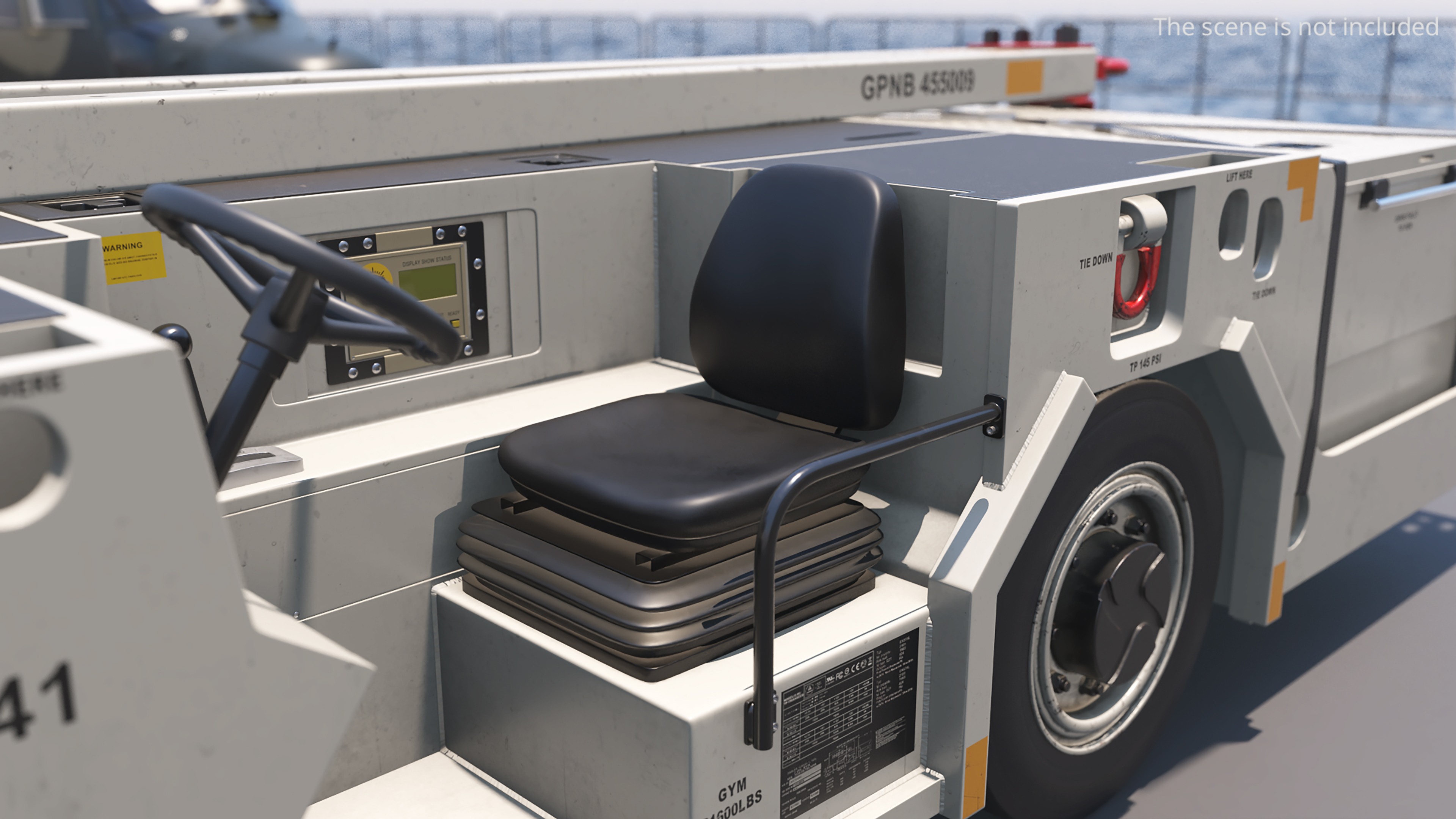 Suspension Operator Seat, view 2