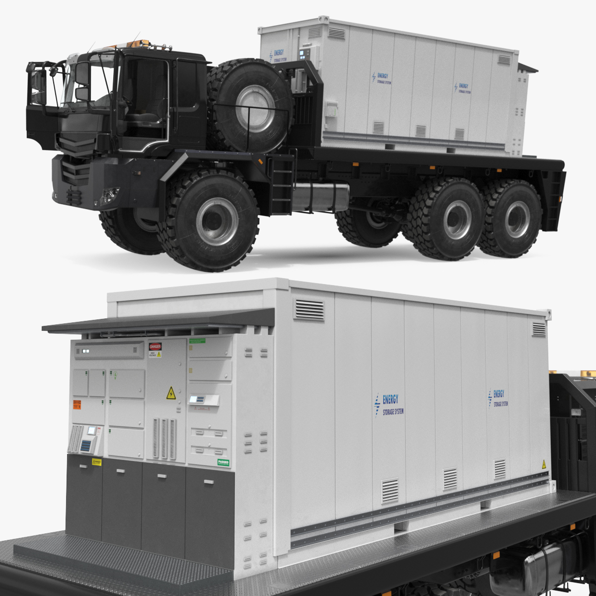 Industrial Energy Storage White