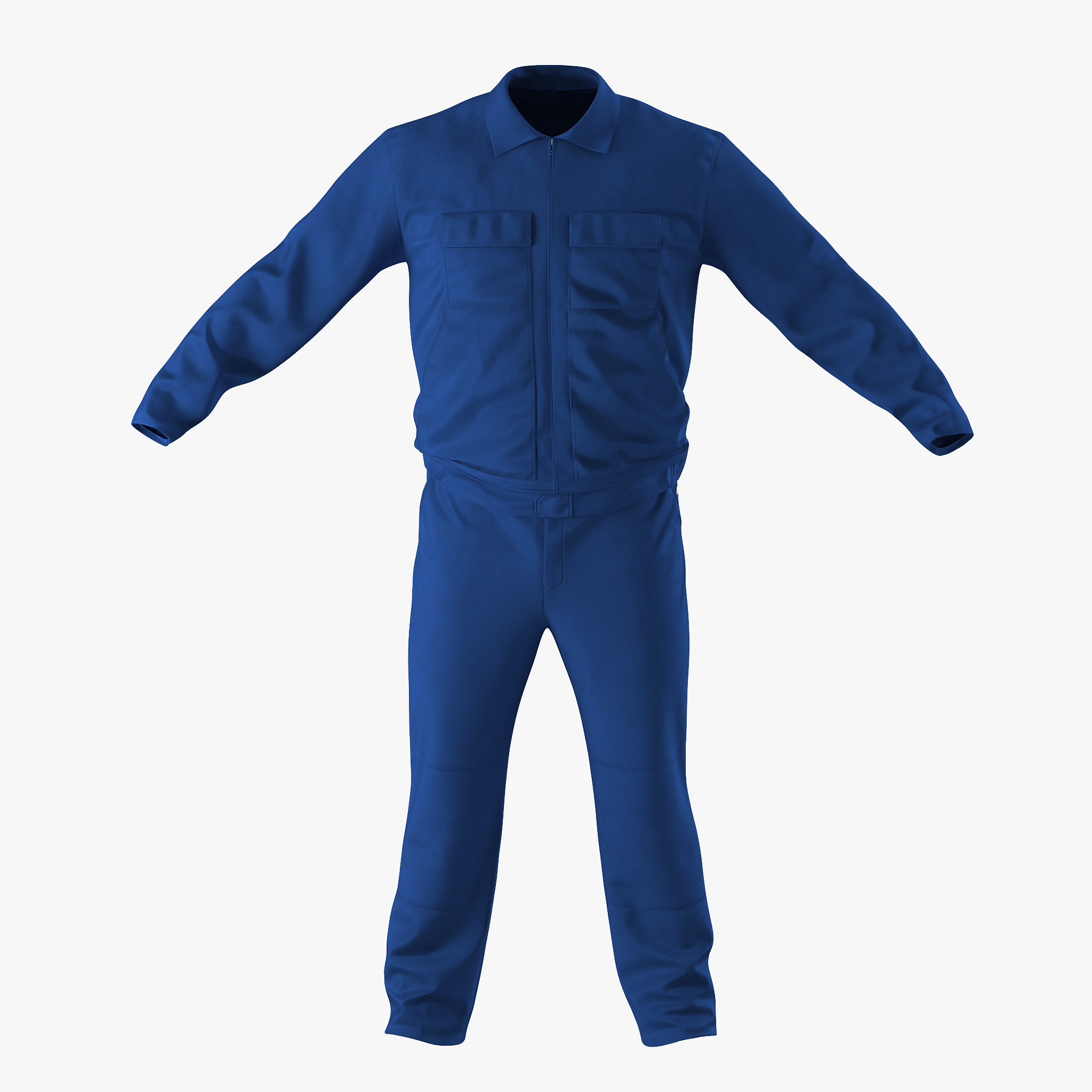 Mens Work Wear Mechanics Overalls, view 4