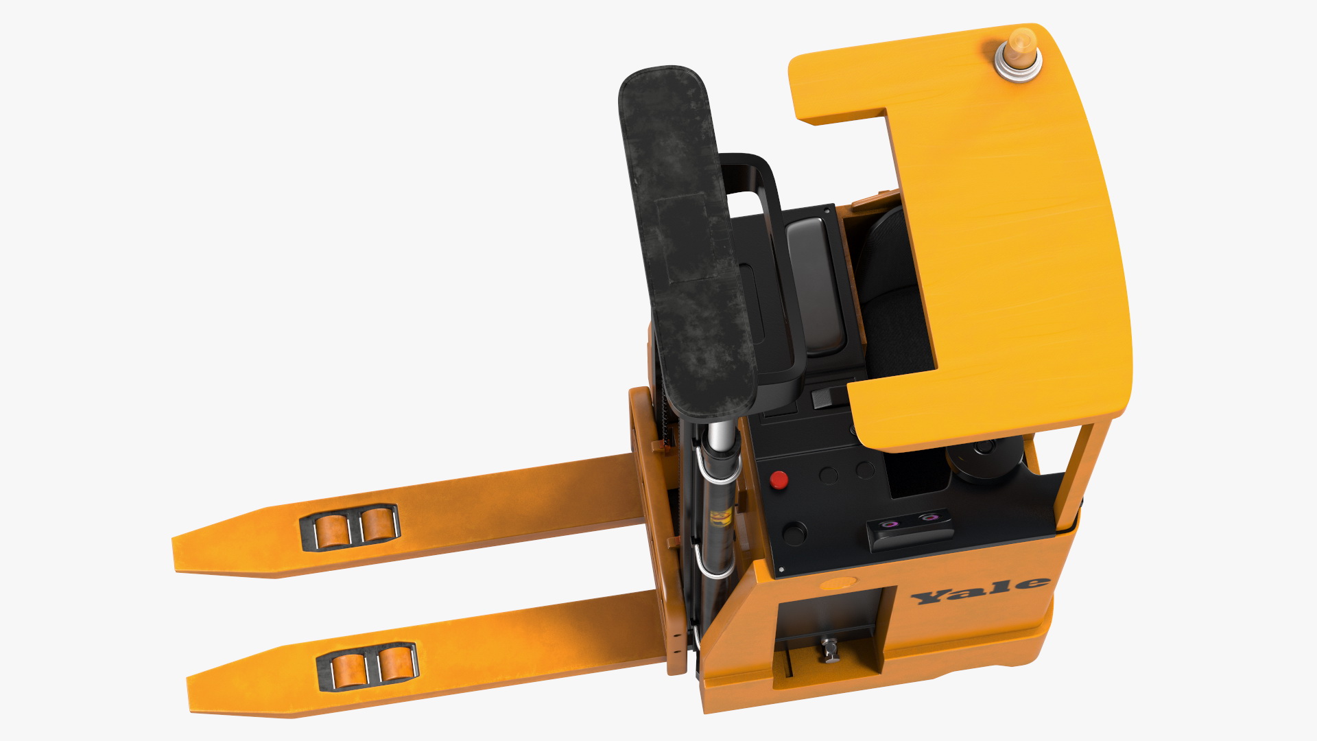 Yale Electric Reach Truck Rigged 3D