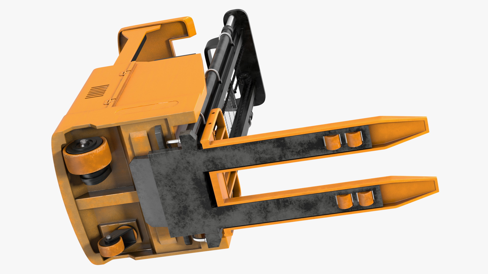 Yale Electric Reach Truck Rigged 3D