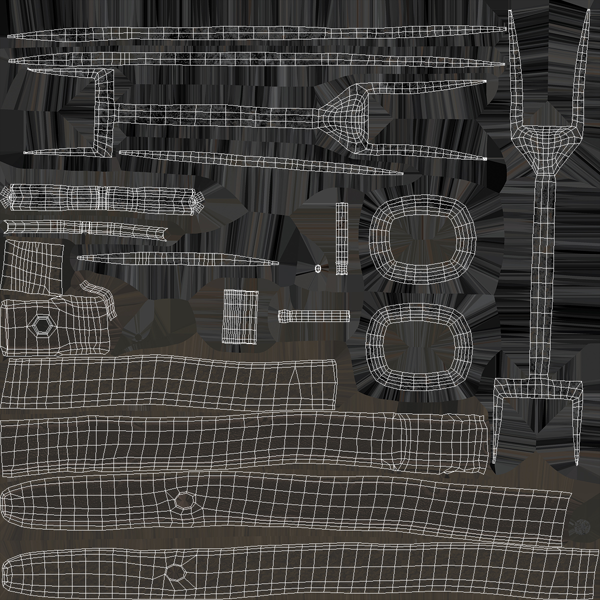 3D Heretics Fork model