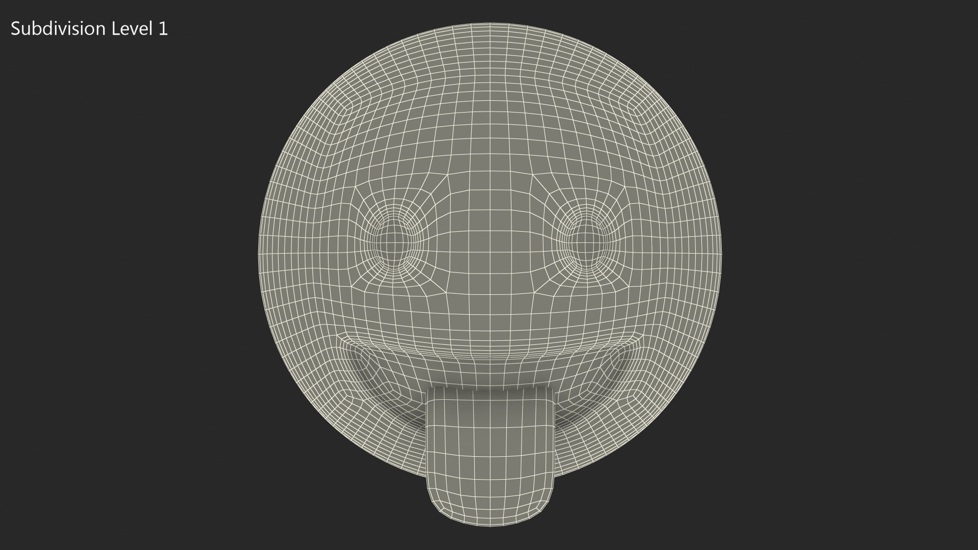 Face with Stuck-Out Tongue Emoji 3D