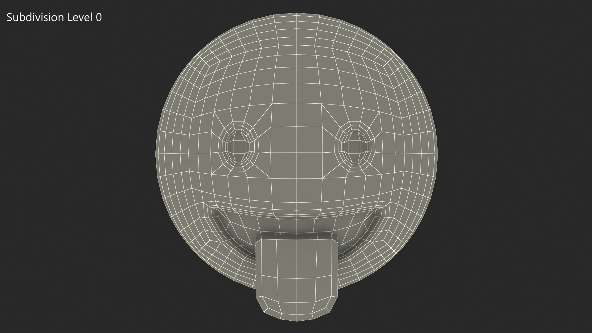Face with Stuck-Out Tongue Emoji 3D