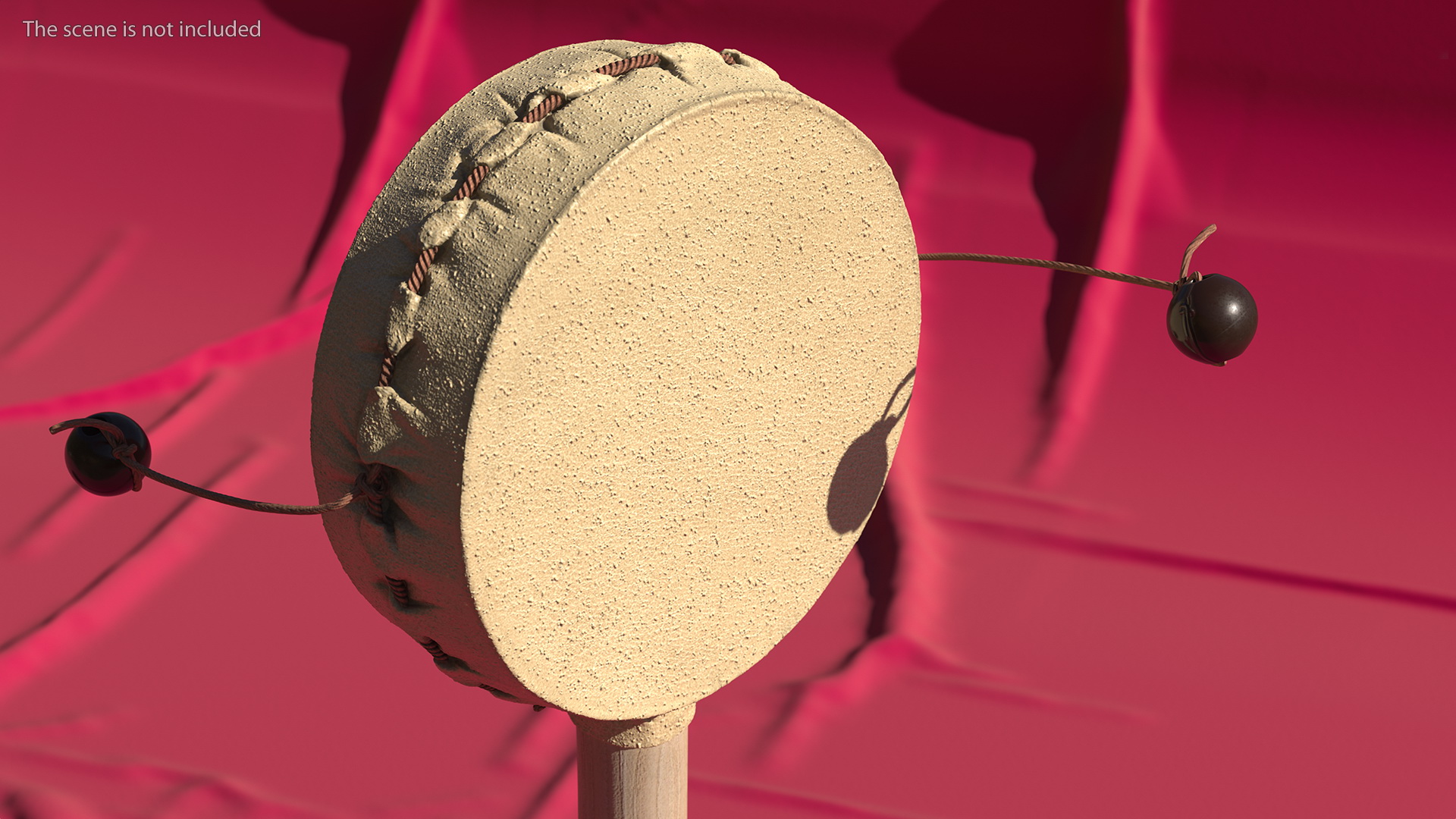 3D Vintage Handheld Pellet Drum model
