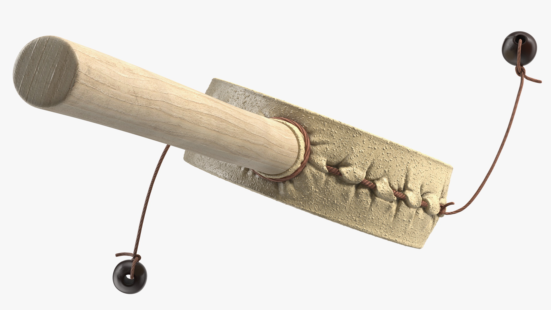 3D Vintage Handheld Pellet Drum model