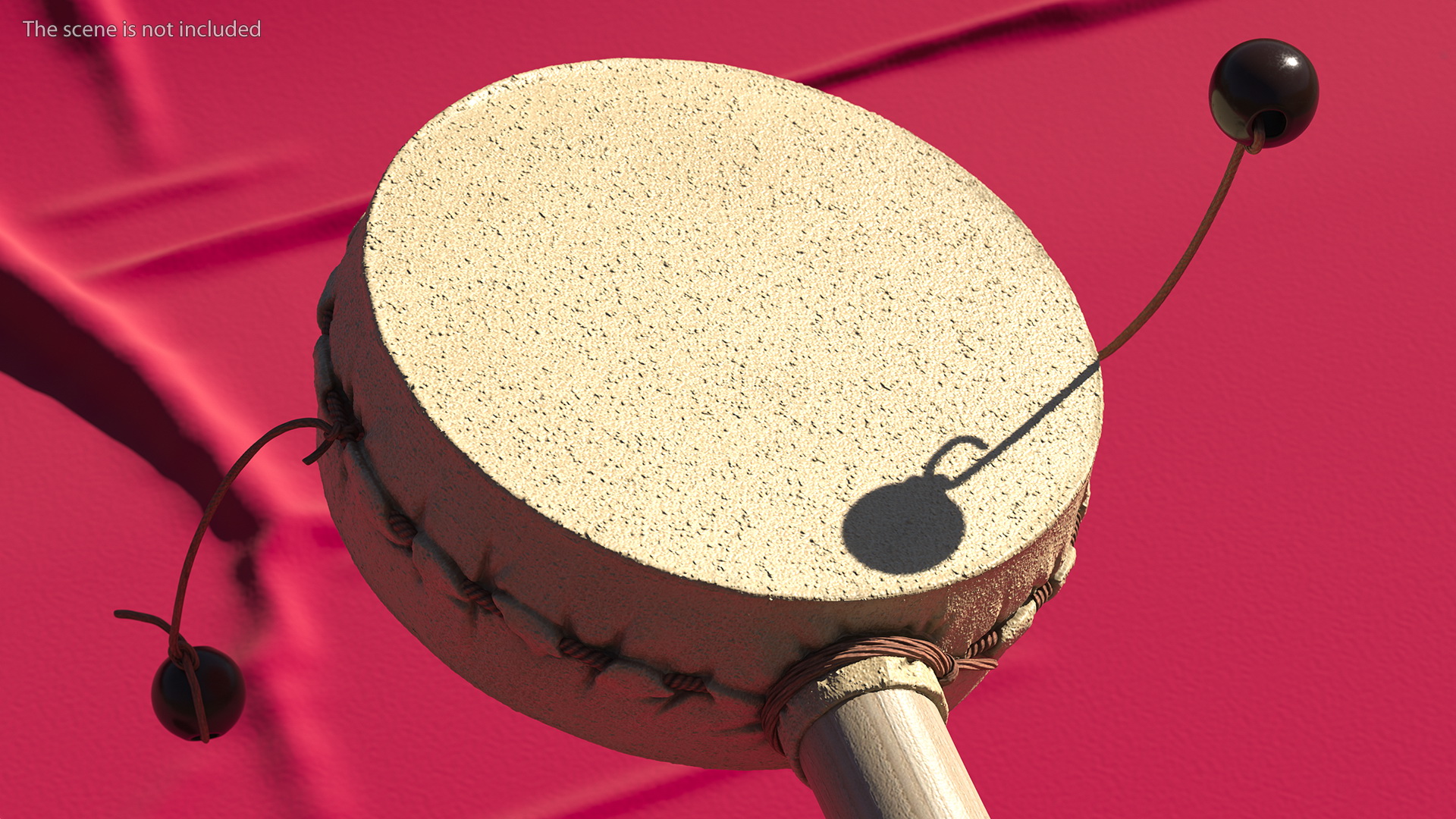 3D Vintage Handheld Pellet Drum model