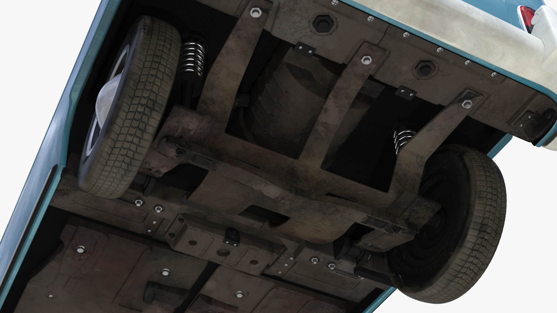 Vintage Volkswagen Type 2 Van 3D model
