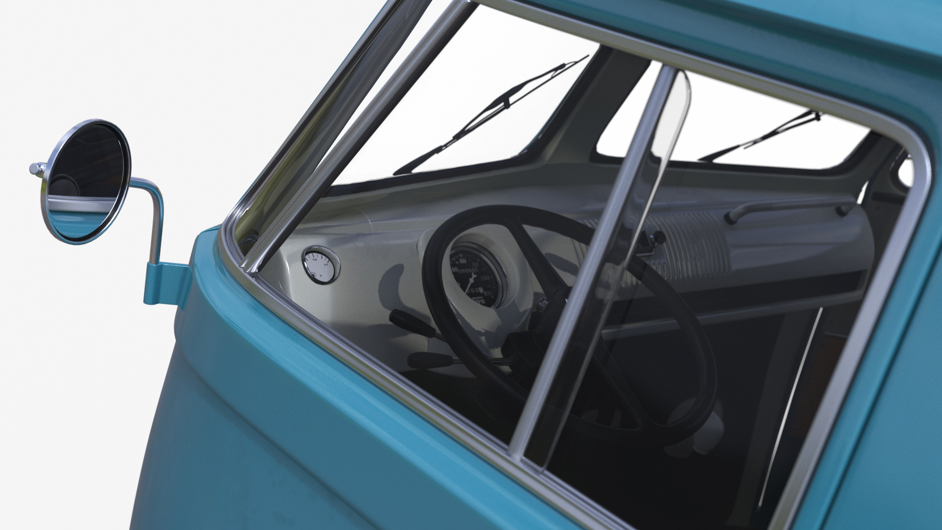 Vintage Volkswagen Type 2 Van 3D model