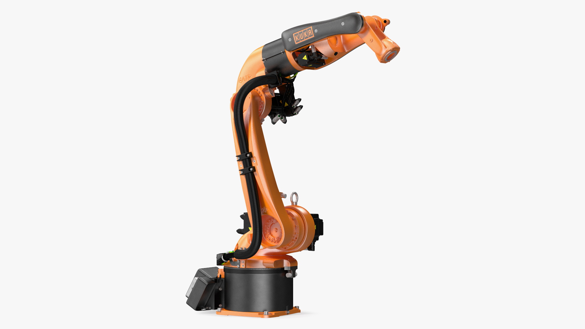 3D KUKA Industrial Robot Arm KR 5-2 Arc Rigged model
