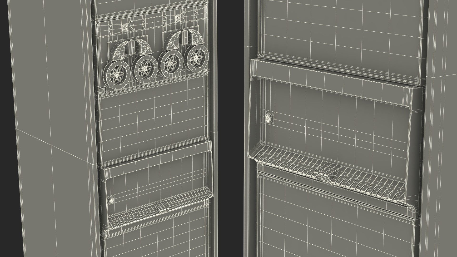 3D model Retro Mini Computer DEC PDP 11