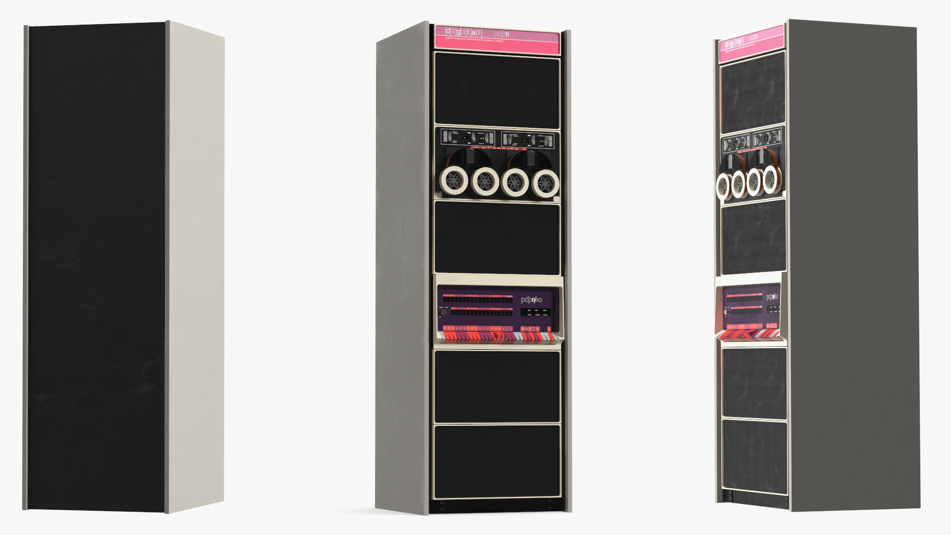 3D model Retro Mini Computer DEC PDP 11