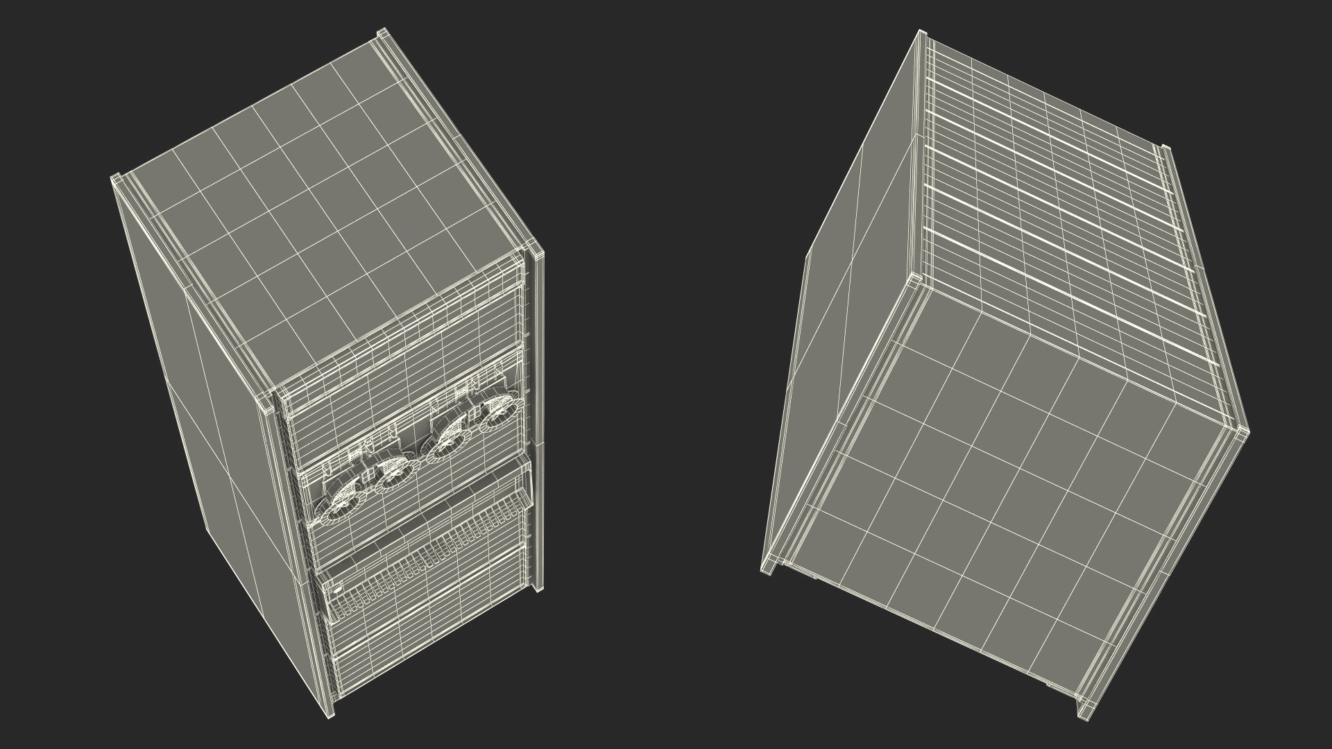 3D model Retro Mini Computer DEC PDP 11