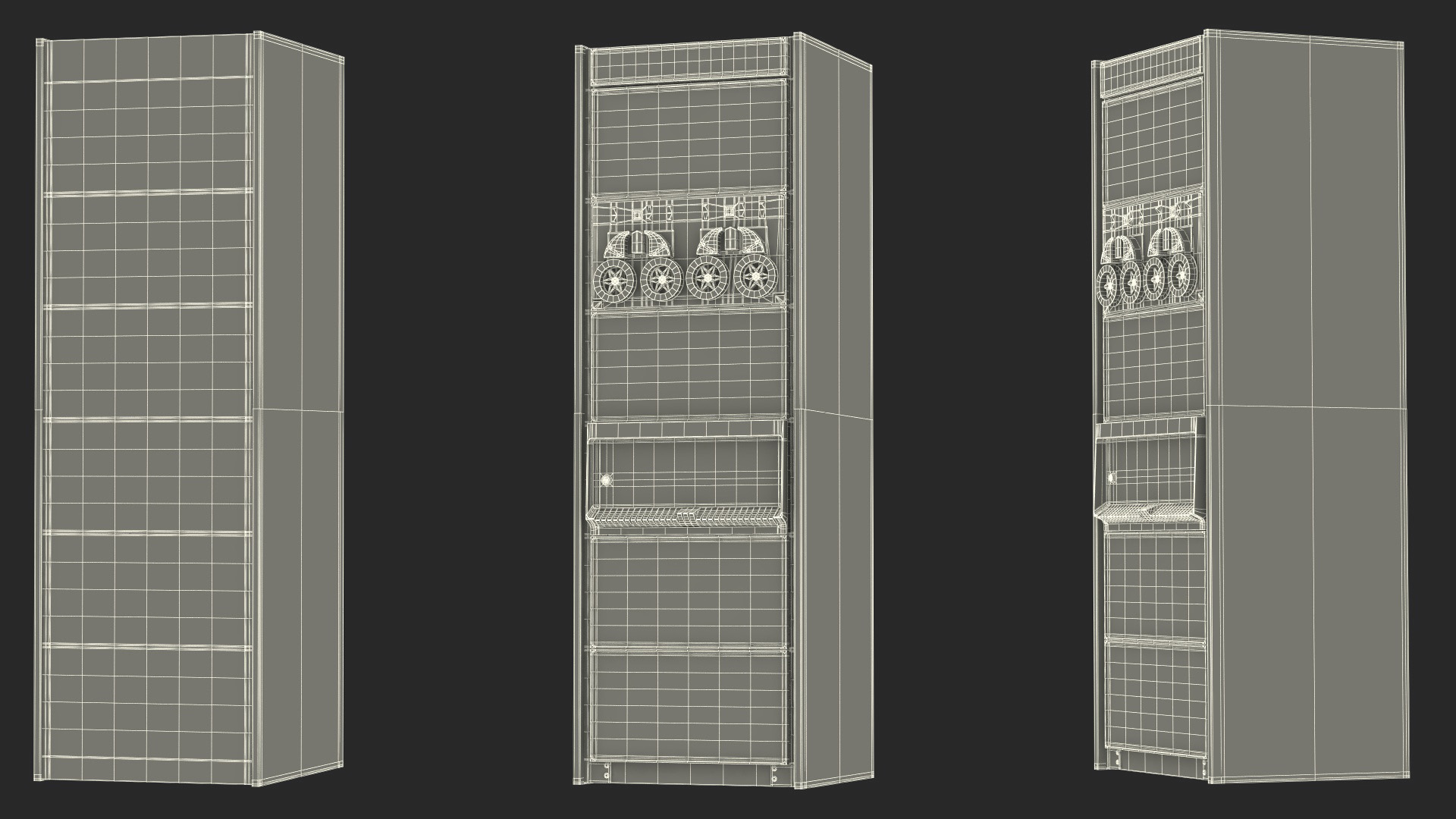 3D model Retro Mini Computer DEC PDP 11