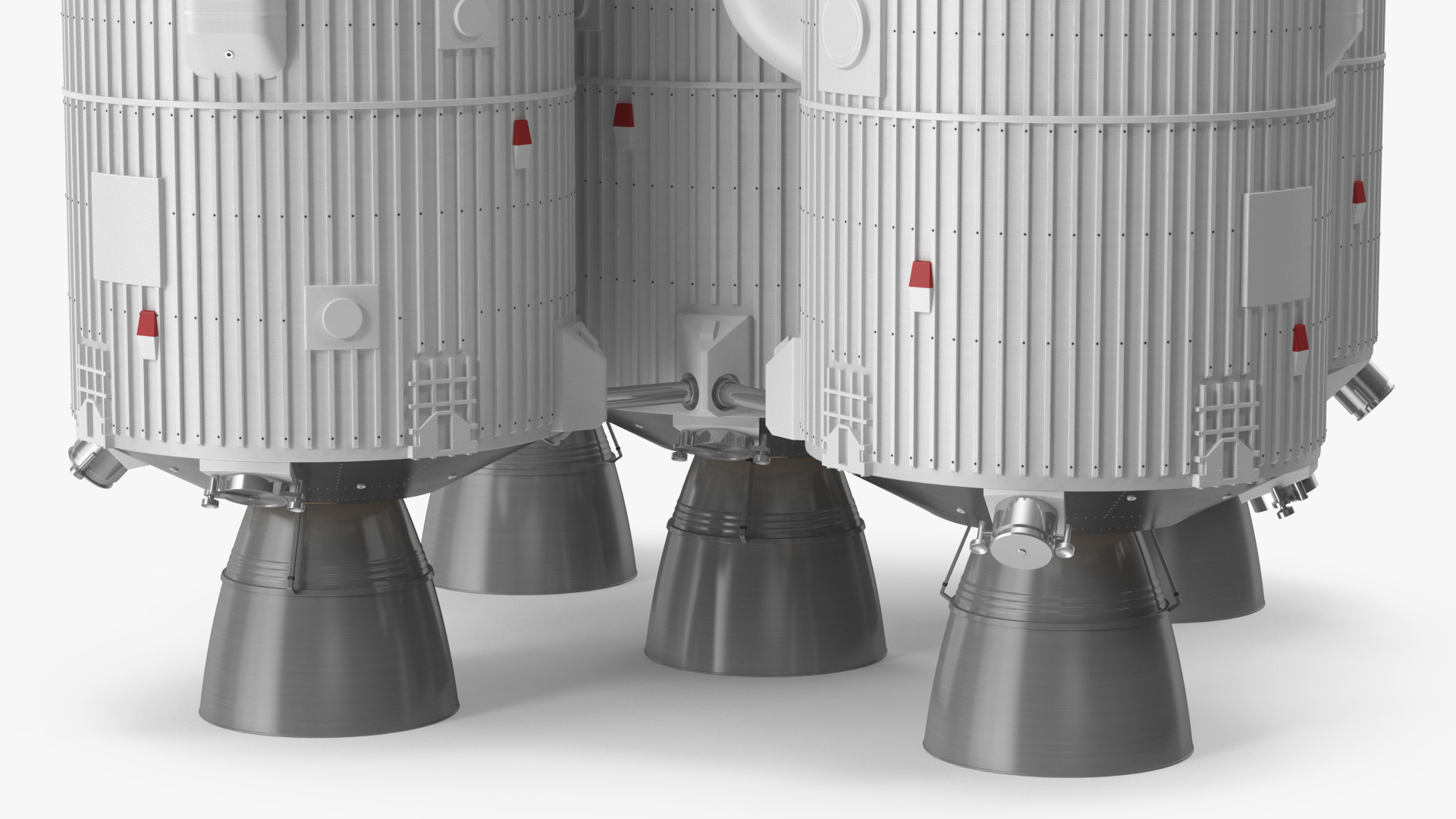 3D model Heavy Lift Launch Vehicle