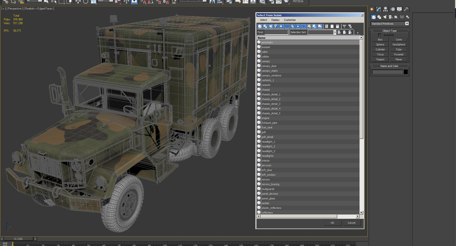 US Truck M109 Shop Van 3D