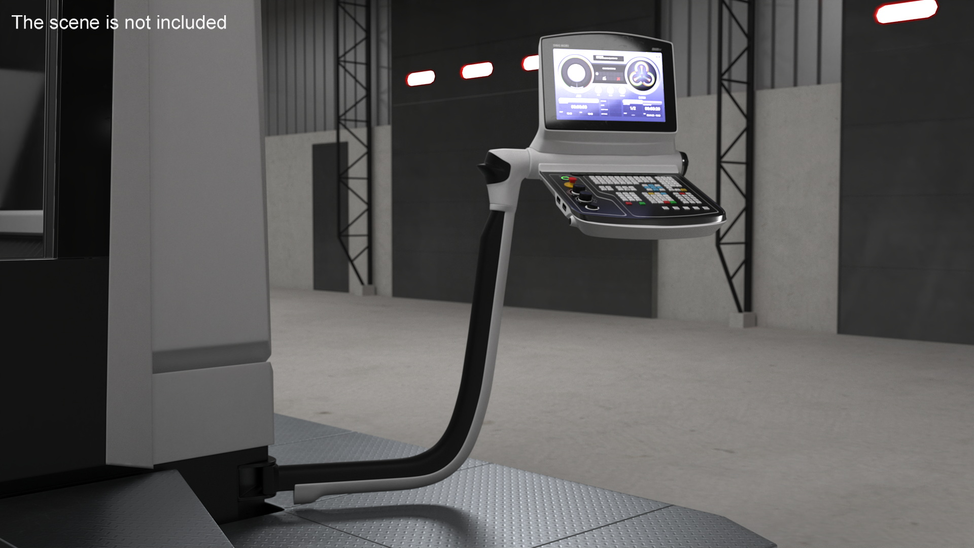 3D Program Console for DMU 200 Gantry CNC Machine