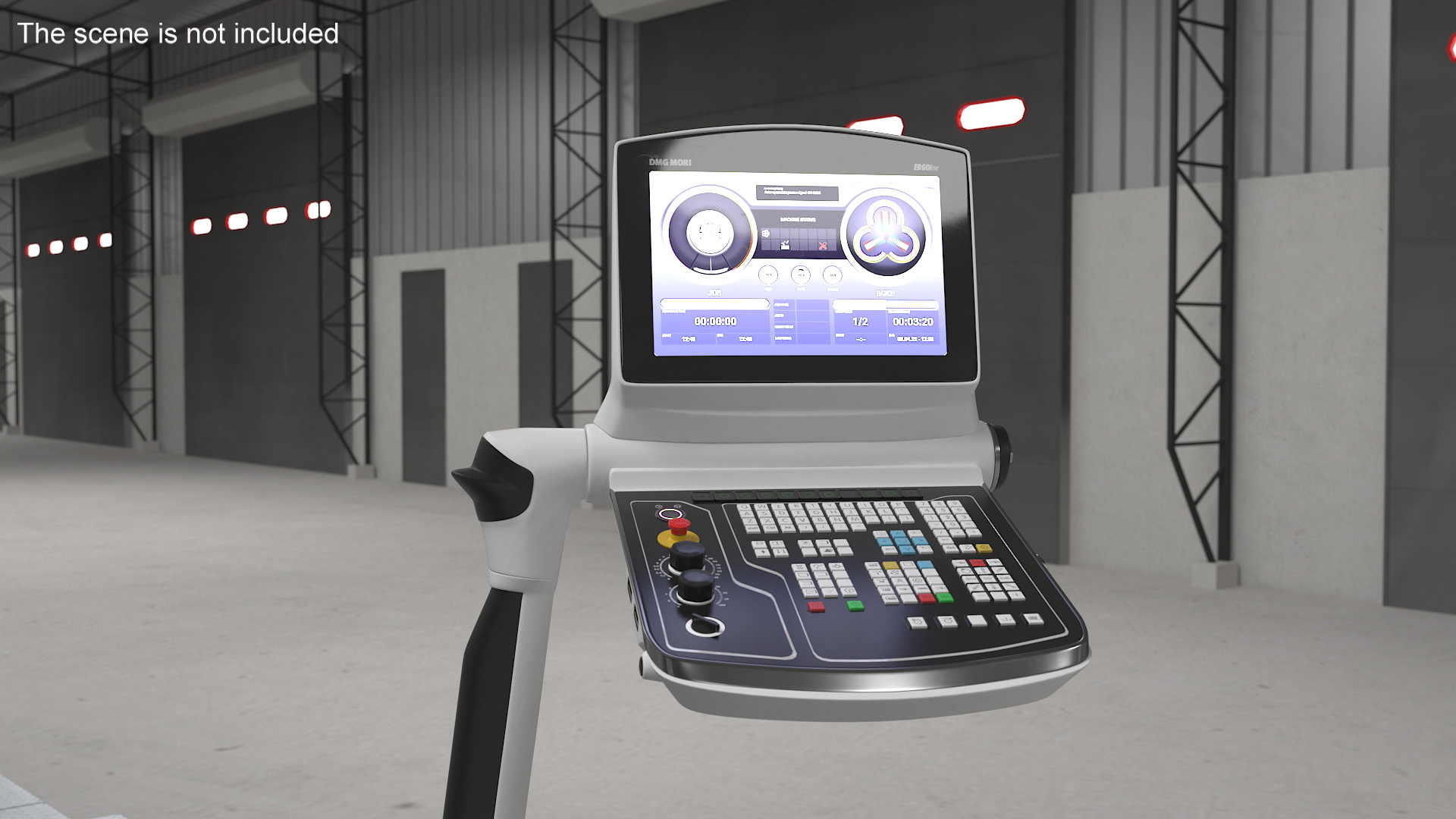 3D Program Console for DMU 200 Gantry CNC Machine