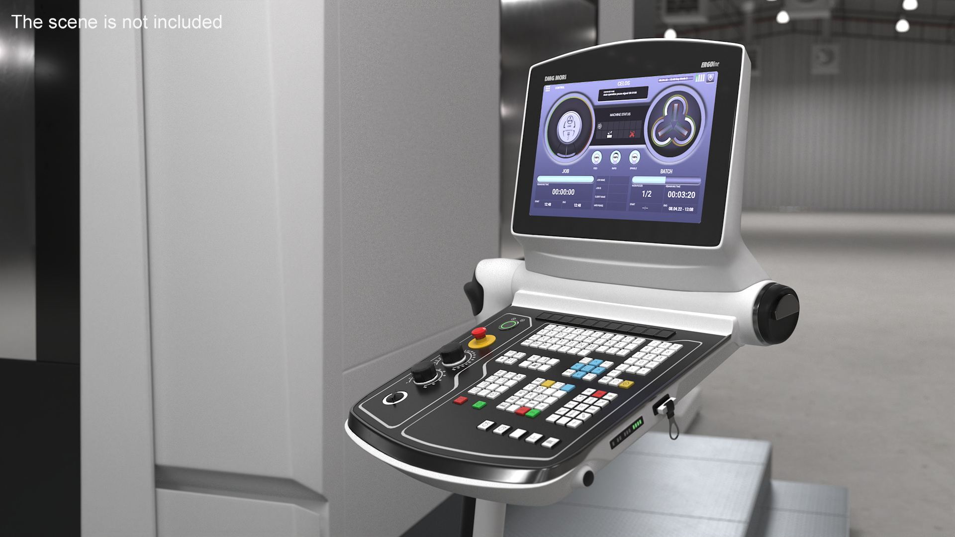 3D Program Console for DMU 200 Gantry CNC Machine