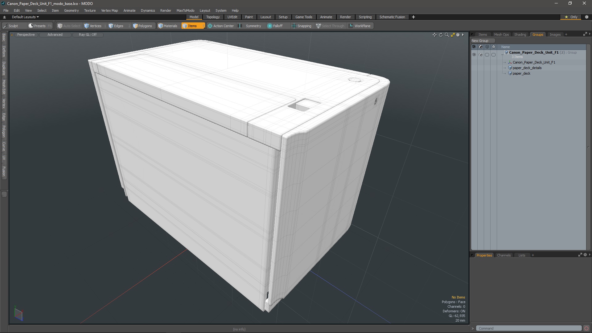 Canon Paper Deck Unit F1 3D model