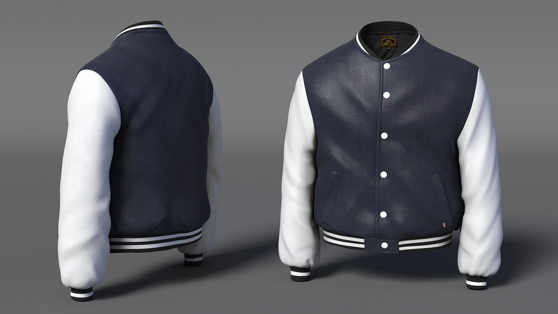 3D model Bomber Jacket for University and Schools