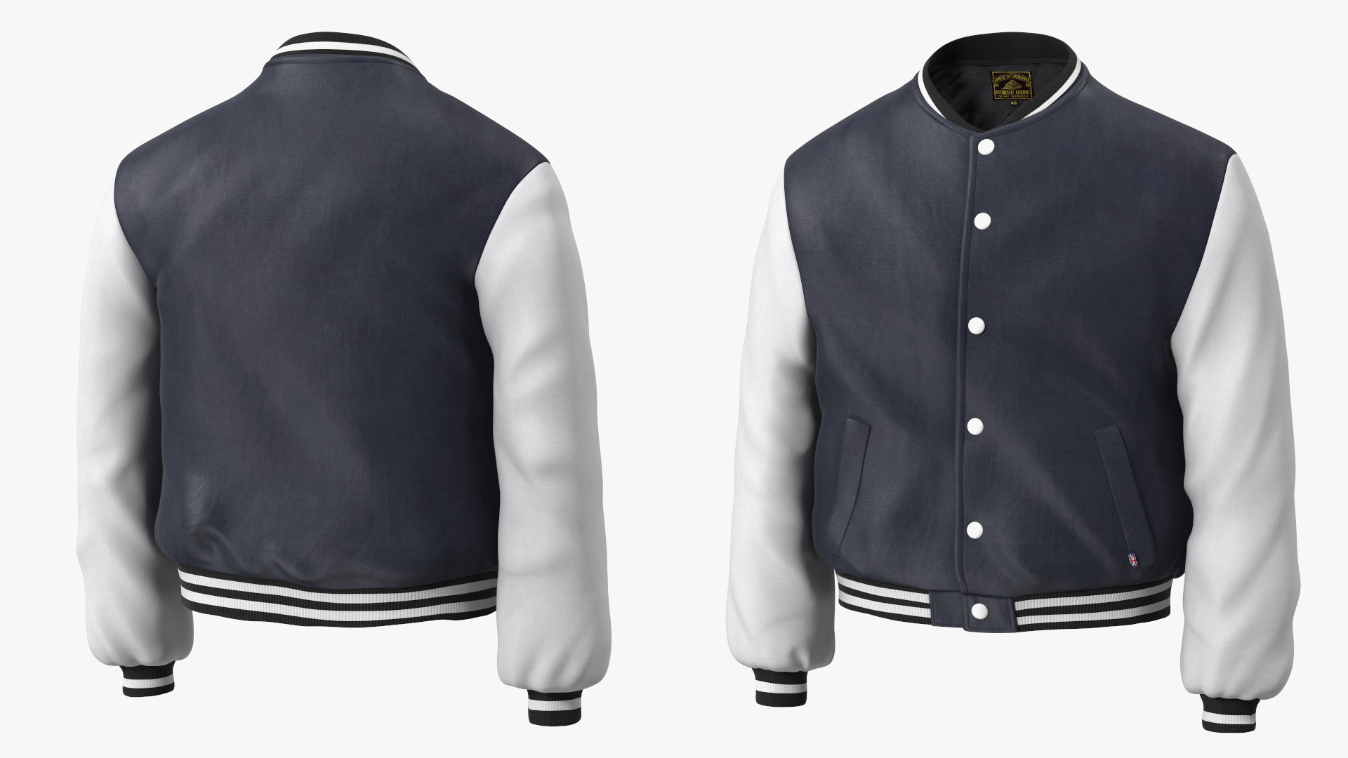3D model Bomber Jacket for University and Schools