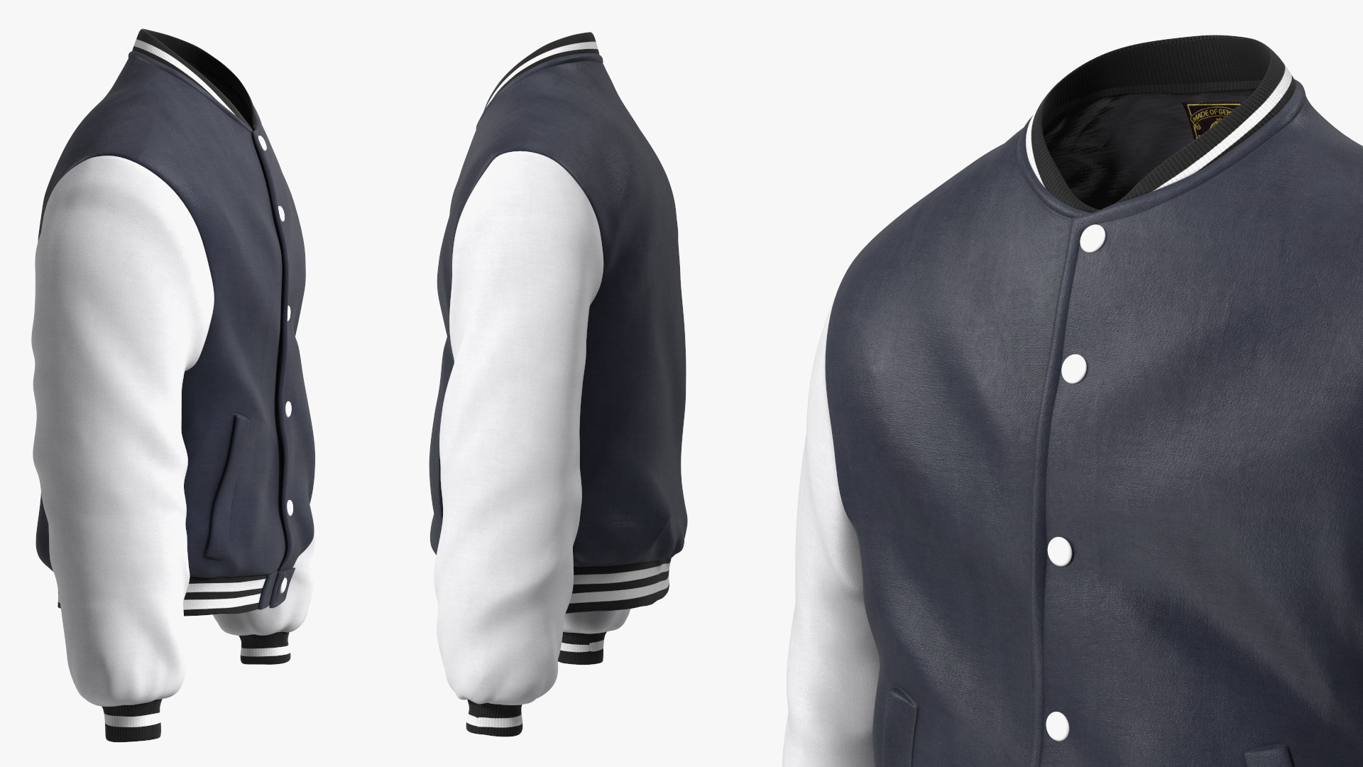 3D model Bomber Jacket for University and Schools