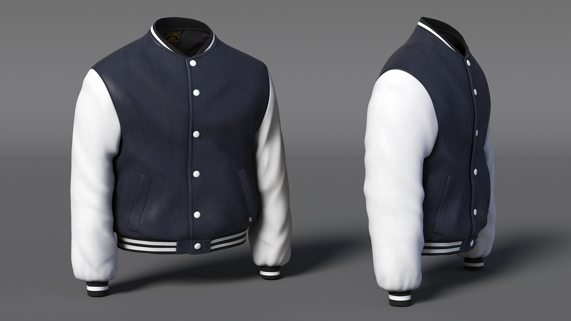 3D model Bomber Jacket for University and Schools