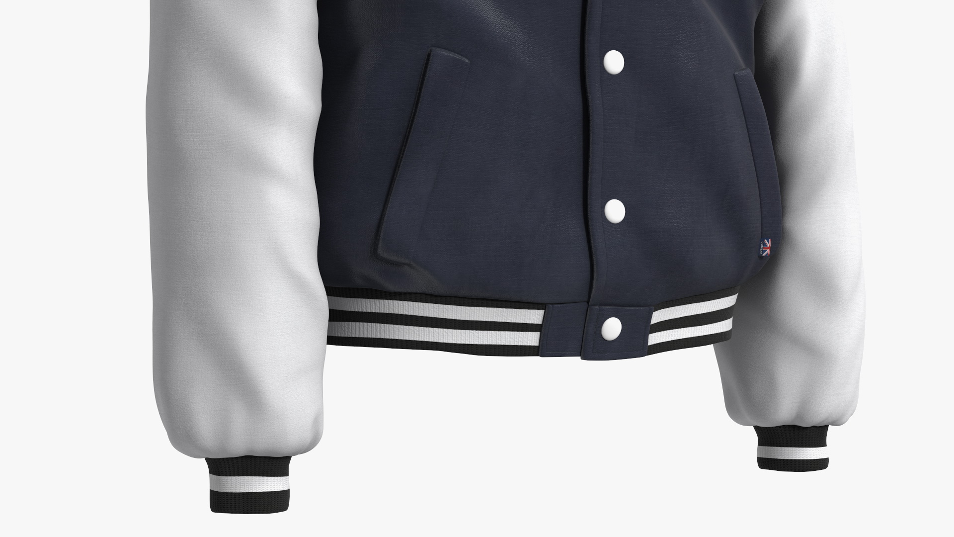 3D model Bomber Jacket for University and Schools