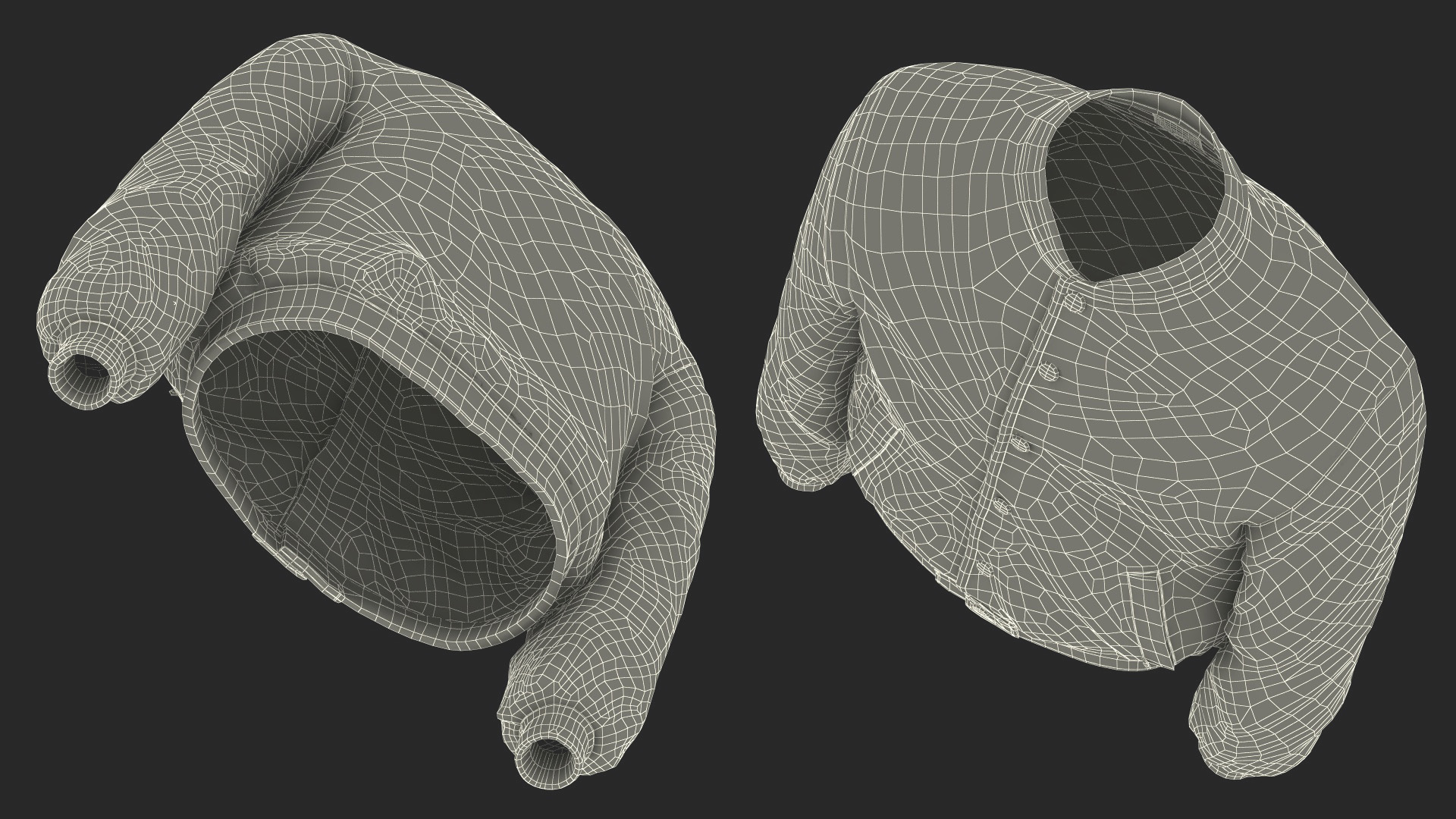 3D model Bomber Jacket for University and Schools