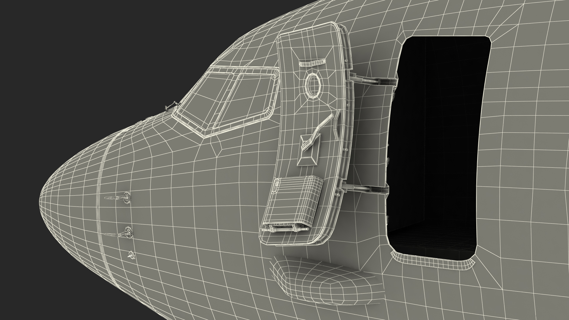 Boeing P-8 Poseidon Military Aircraft 3D