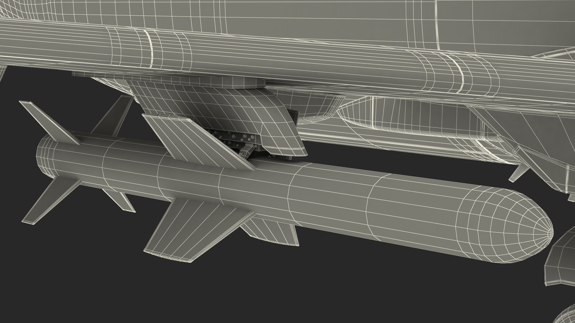 Boeing P-8 Poseidon Military Aircraft 3D