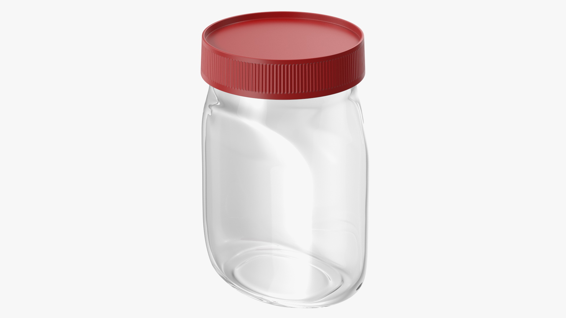 3D model Empty Glass Pot