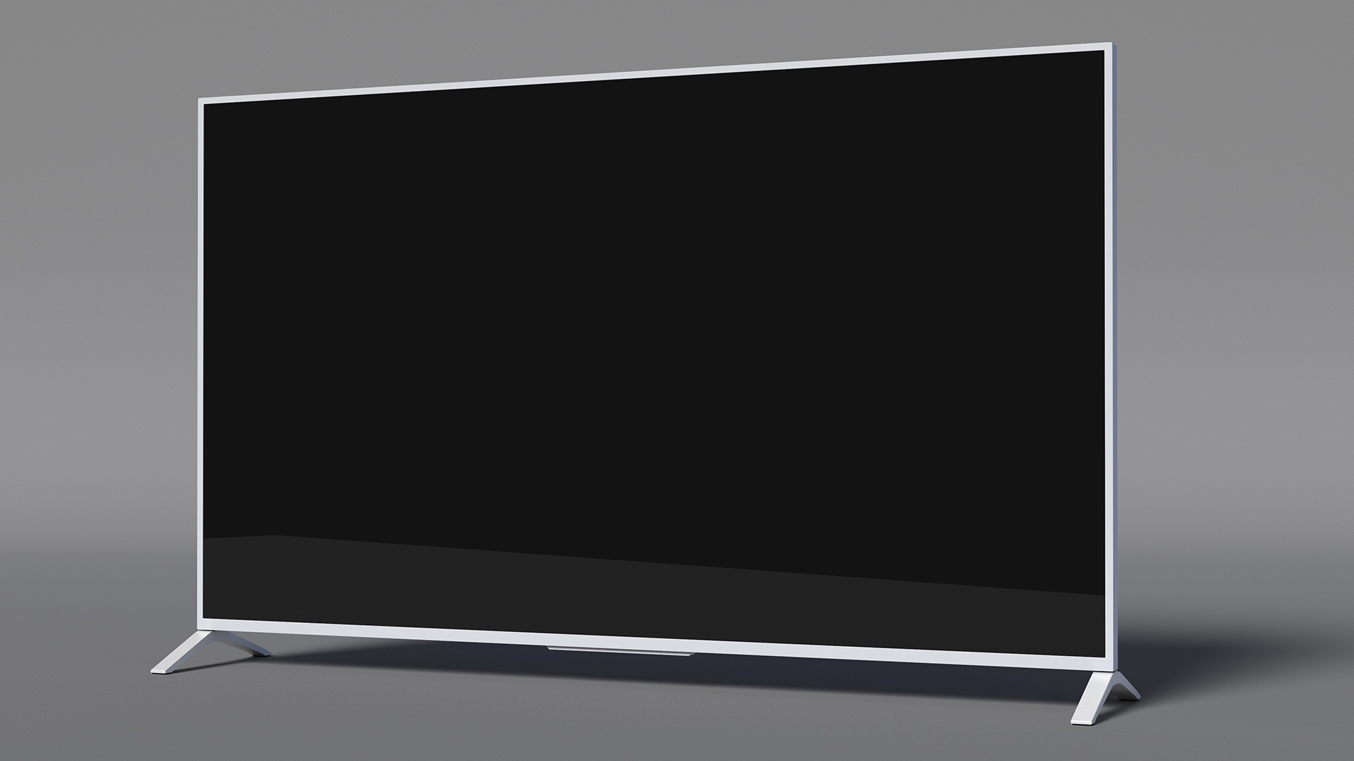 3D Modern Flat Screen TV