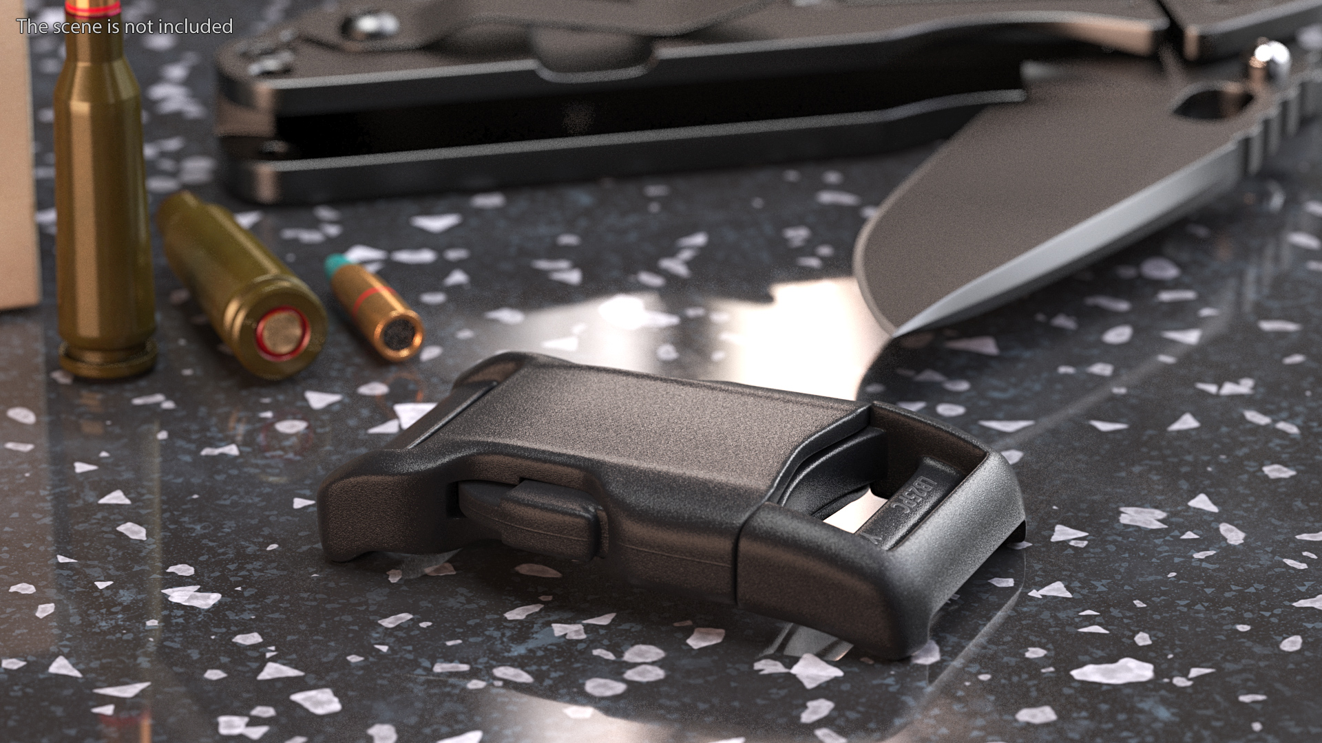 3D YKK Contoured Side Release Plastic Buckle