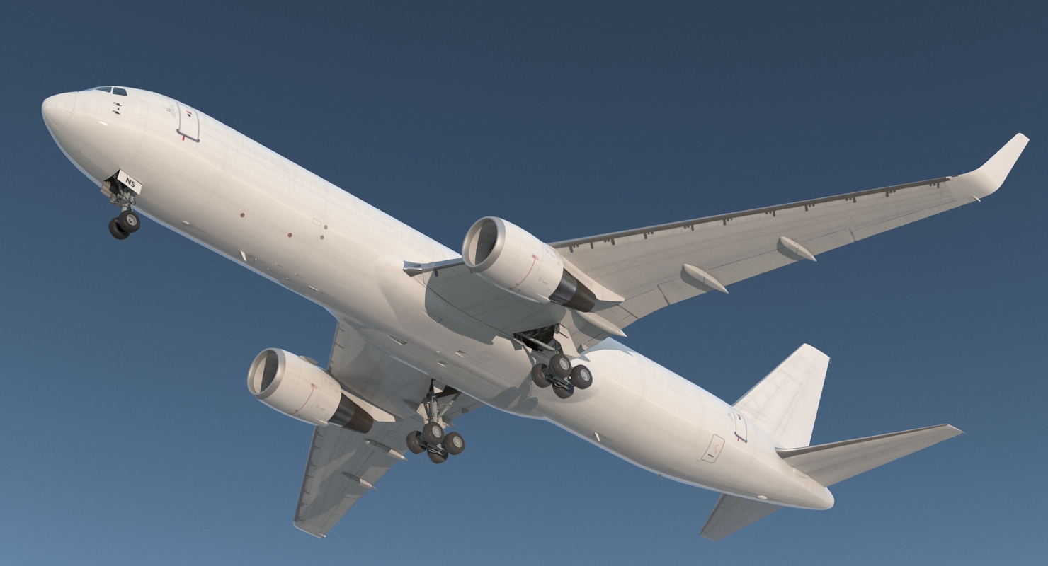 3D Boeing 767 300F Generic model