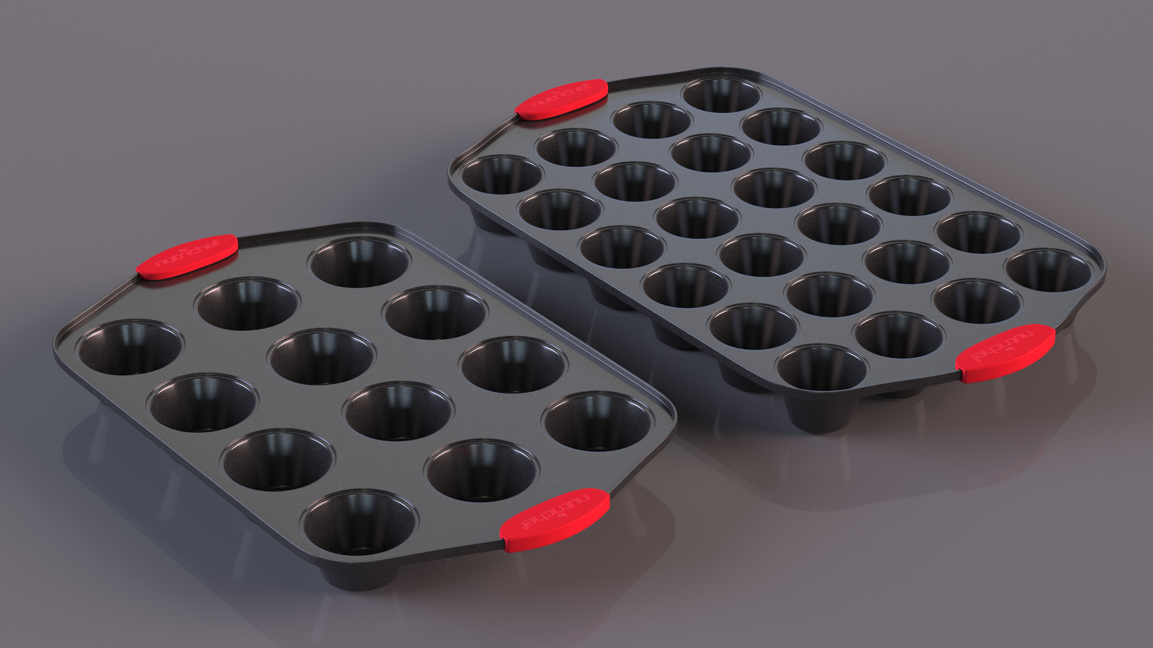 3D Muffin Cupcake Baking Pans
