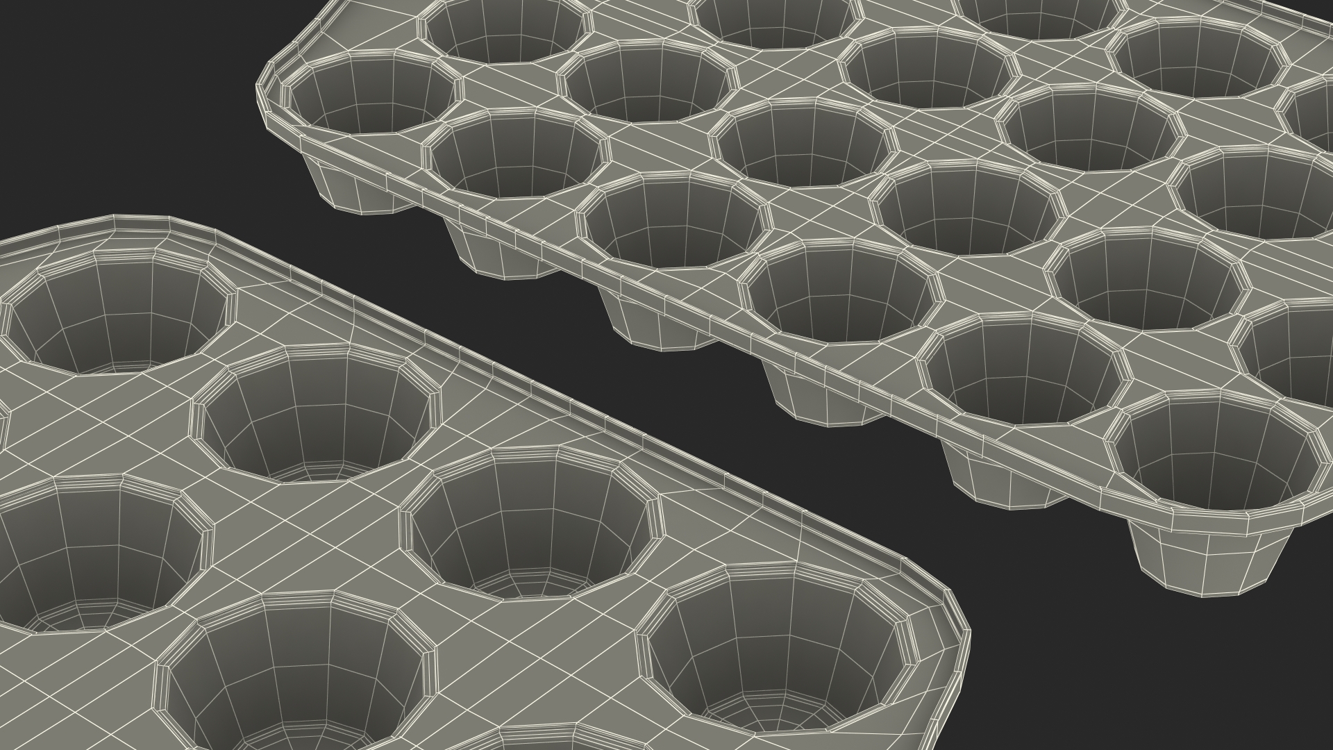 3D Muffin Cupcake Baking Pans