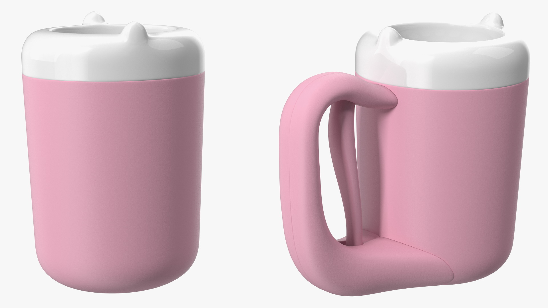 3D model Paw Washer Pink