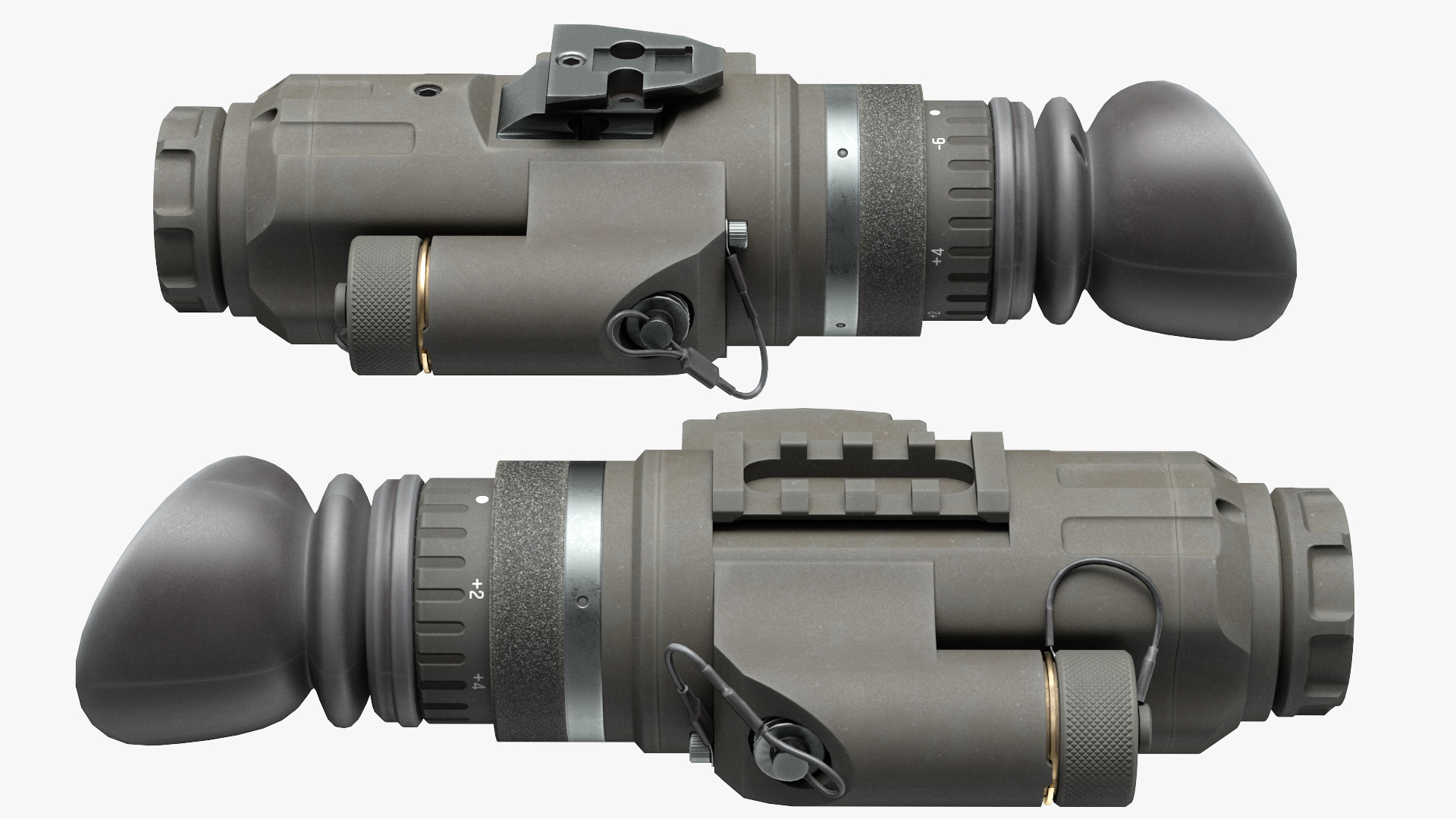 3D model Thermal Weapon Scope Trijicon IR Patrol M300W